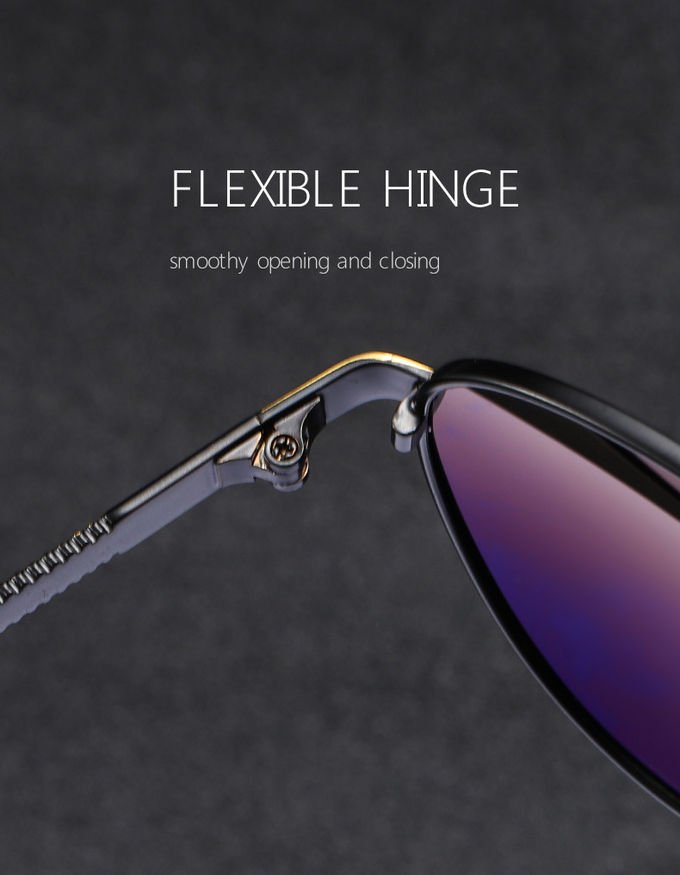 Alloys Pilot Polarized Lens Mens Luxury Sunglasses UV400 Driving Night Fishing Glasses 1