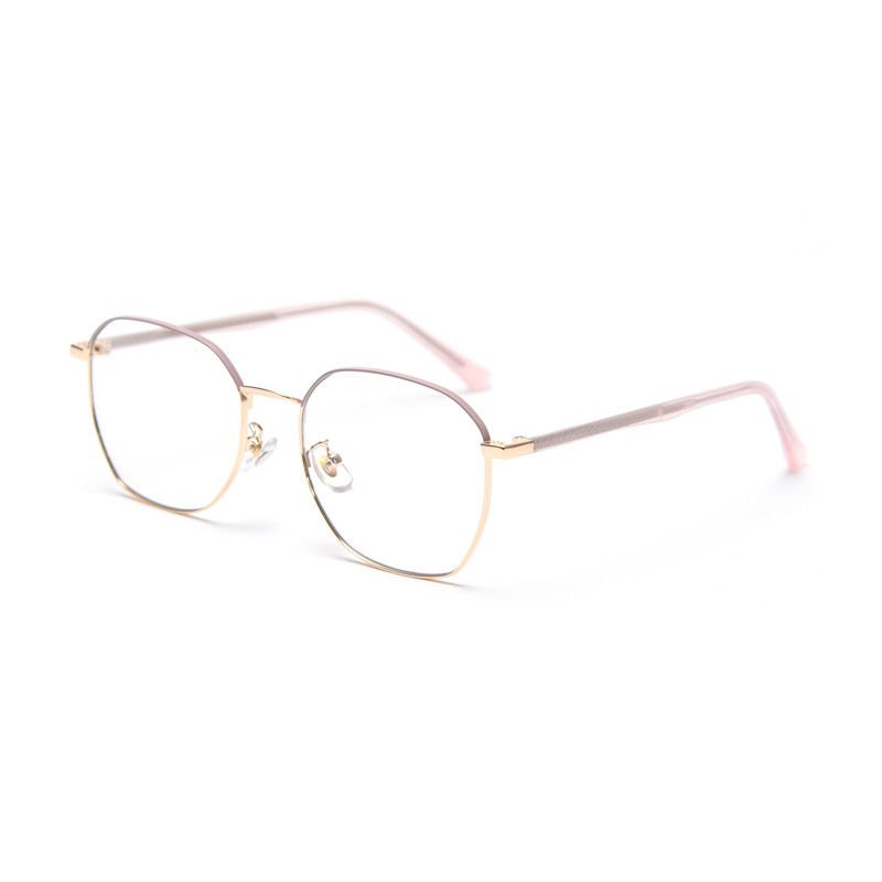 buy Optical Metal Acetate Eye Glasses Men Women Fashionable Blue Light Glasses online manufacturer