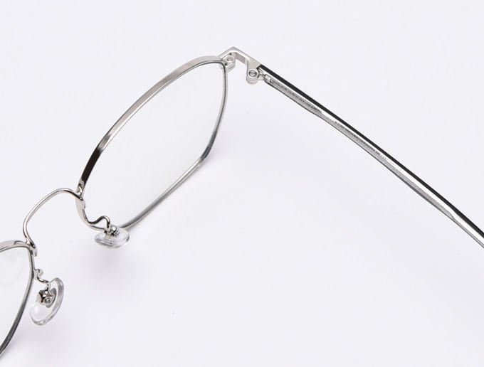Optical Metal Acetate Eye Glasses Men Women Fashionable Blue Light Glasses 6