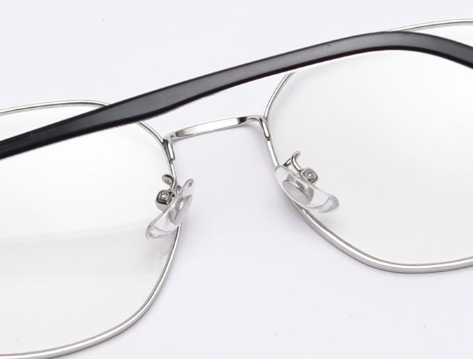 Optical Metal Acetate Eye Glasses Men Women Fashionable Blue Light Glasses 8
