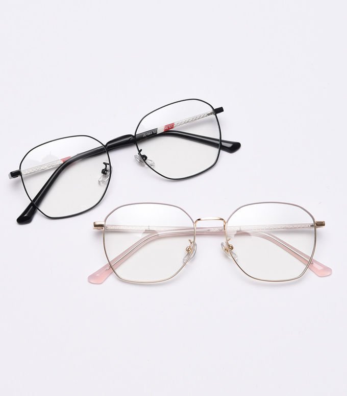 Optical Metal Acetate Eye Glasses Men Women Fashionable Blue Light Glasses 0