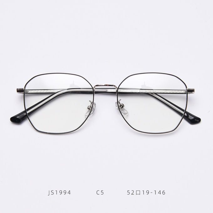 Optical Metal Acetate Eye Glasses Men Women Fashionable Blue Light Glasses 1
