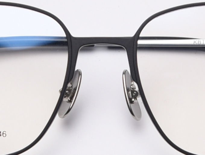 Designer Plain Lens Glasses Spectacle Optical Metal Glass Frame Eyeglasses 6