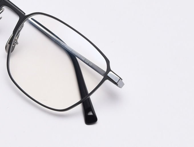 Designer Plain Lens Glasses Spectacle Optical Metal Glass Frame Eyeglasses 5