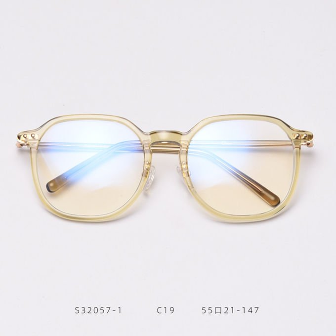 Korean TR90 Frame Optical Plain Lens Glasses Unisex Blue Light Blocking 5
