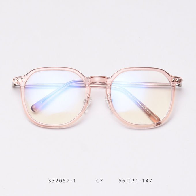 Korean TR90 Frame Optical Plain Lens Glasses Unisex Blue Light Blocking 4