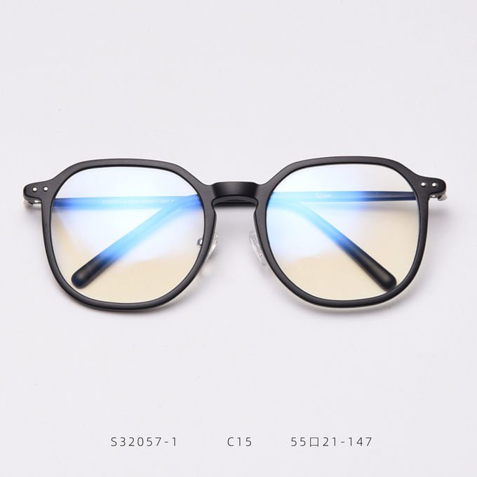 Korean TR90 Frame Optical Plain Lens Glasses Unisex Blue Light Blocking 3