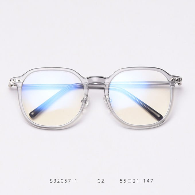 Korean TR90 Frame Optical Plain Lens Glasses Unisex Blue Light Blocking 2