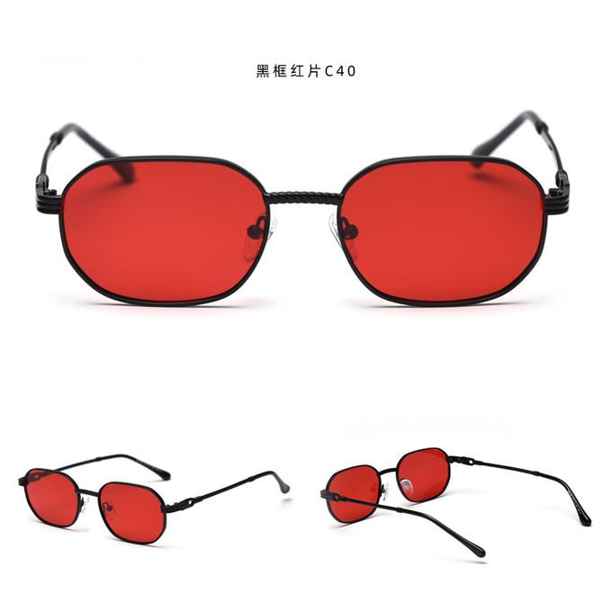 Frameless Girls Metal Frame Women Polarized Fashion Sunglasses 137MM 2