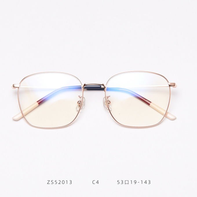 Metal Frame Men Women Oversize Plain Lens Glasses Myopia Optical Eye Glasses 5