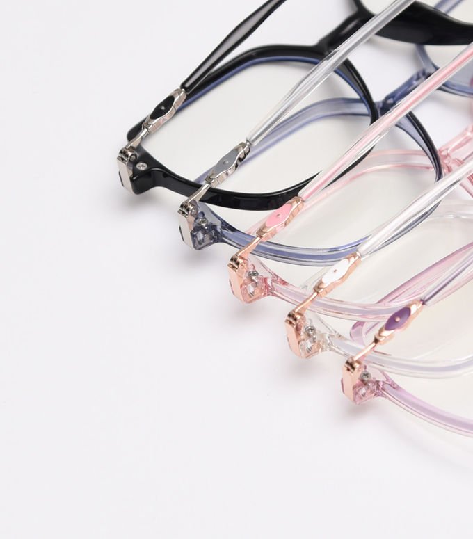 Square TR90 Material Glasses Blue Light Blocking Reading Anti Eyestrain 0