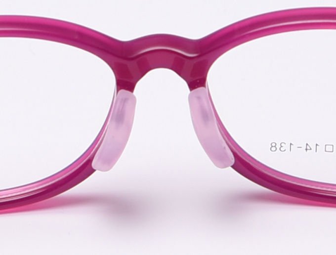Children Frame Optical Glasses TR90 Flexible Bendable One Piece Eyeglasses 6