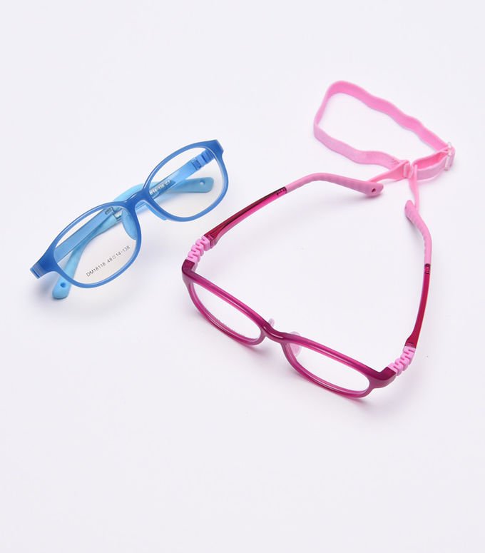 Children Frame Optical Glasses TR90 Flexible Bendable One Piece Eyeglasses 0