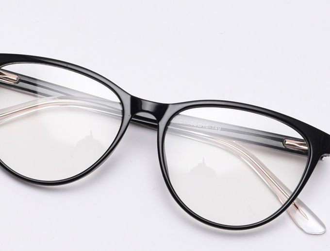 BSCI Round Optical Eyeglasses TR90 Frames Glasses Plain Lens 10