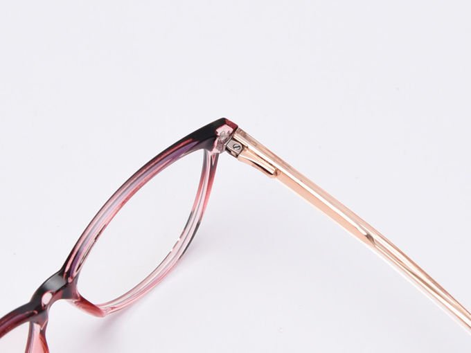Spring Europe America Large Cat Eye TR90 Material Glasses Flat Mirror Female Myopia 11