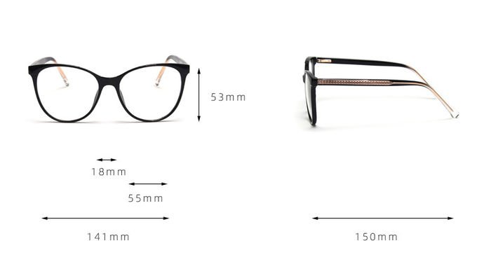 Exquisite TR Frames Glasses Optical Eyewear Anti Blue Light Optical Lens 13