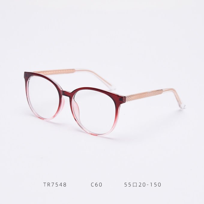 Fashion Ladies Oversized Tr90 Glasses Frames Tr90 Blue Light Glasses 6