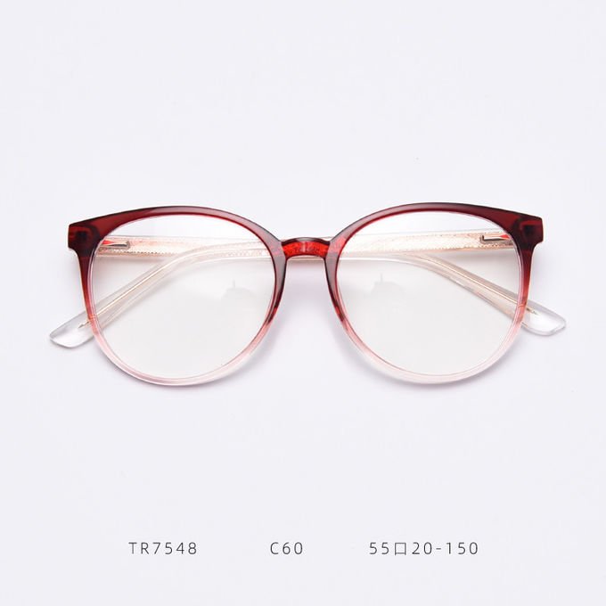 Blue Light Blocking Computer Round TR90 Material Glasses Frame BSCI SGS 4