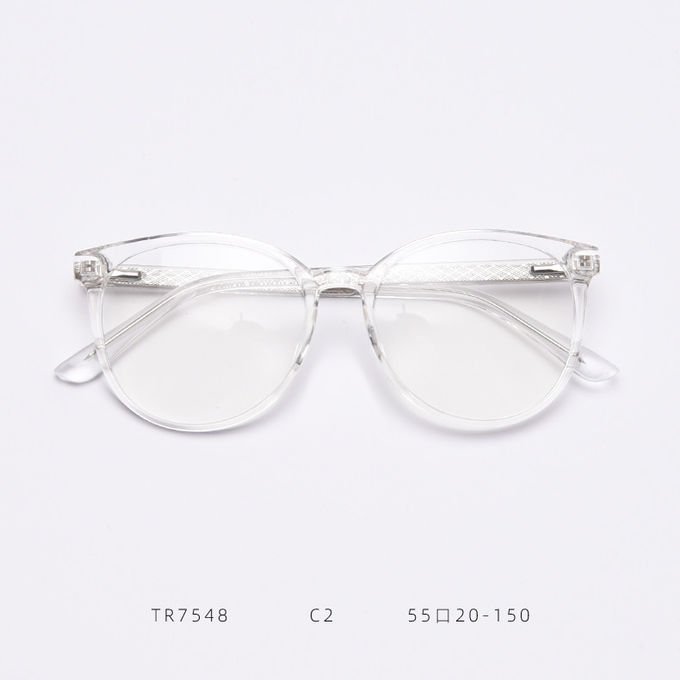 Blue Light Blocking Computer Round TR90 Material Glasses Frame BSCI SGS 3