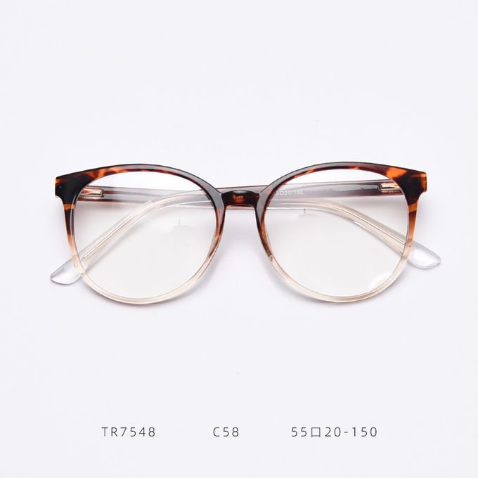 Blue Light Blocking Computer Round TR90 Material Glasses Frame BSCI SGS 2