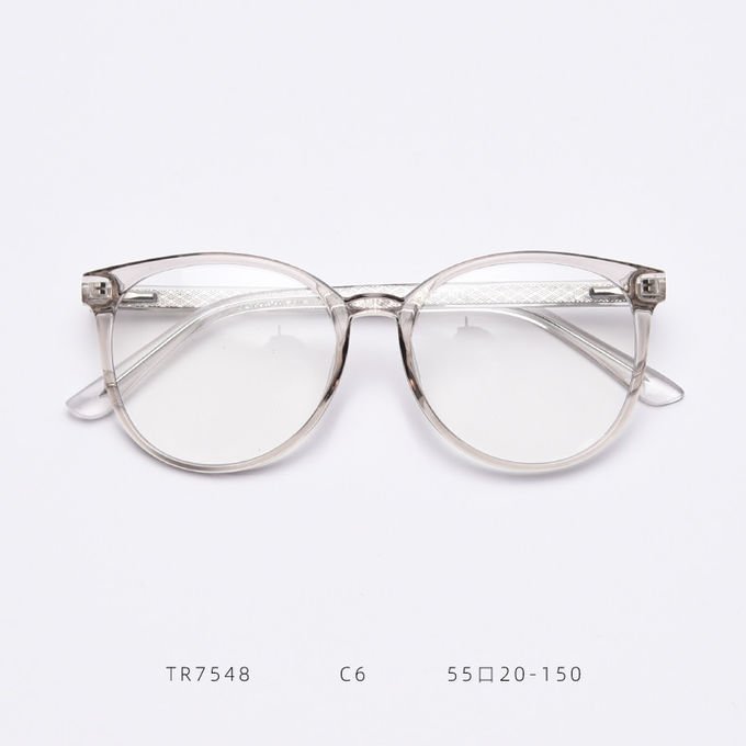Blue Light Blocking Computer Round TR90 Material Glasses Frame BSCI SGS 0