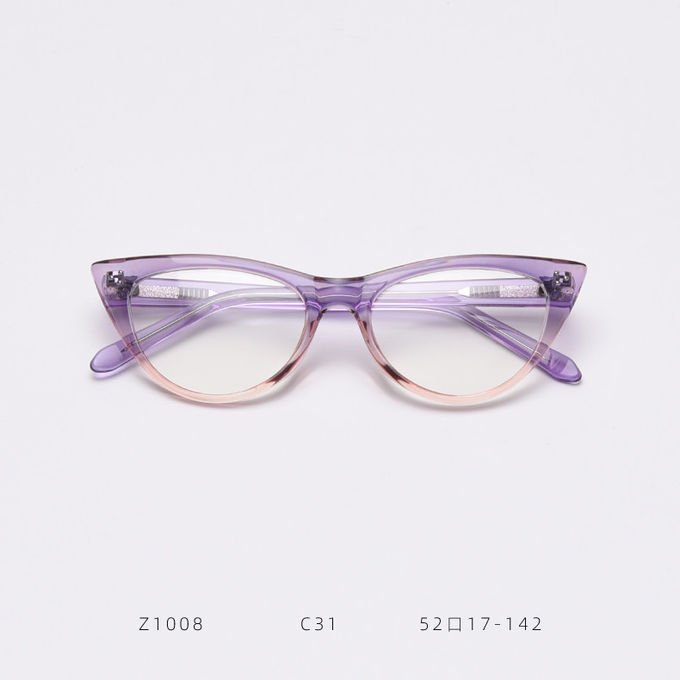 Optical Frame Cat Eye Vintage Reading TR90 Material Glasses Computer Blue Light 4
