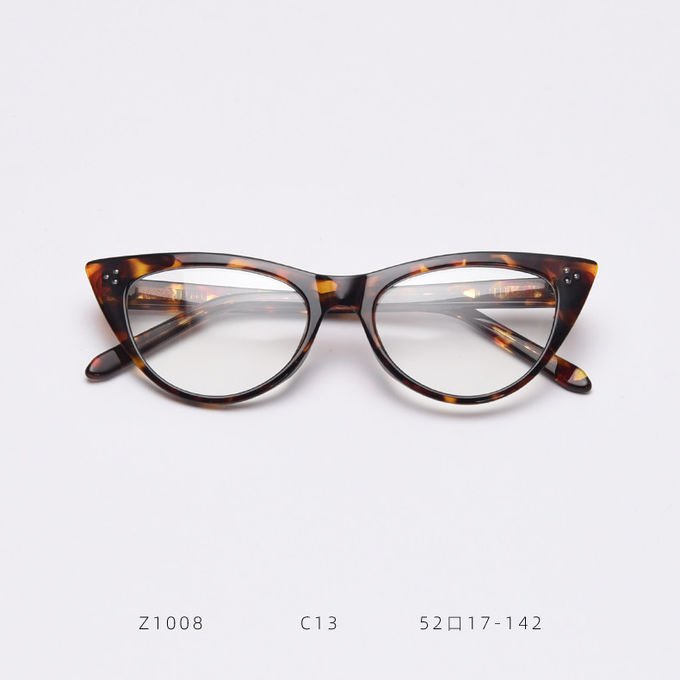 Optical Frame Cat Eye Vintage Reading TR90 Material Glasses Computer Blue Light 2