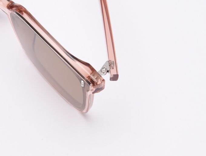 Ultralight TR Polarized UV Resistant Frida Square Rimmed Sunglasses 10