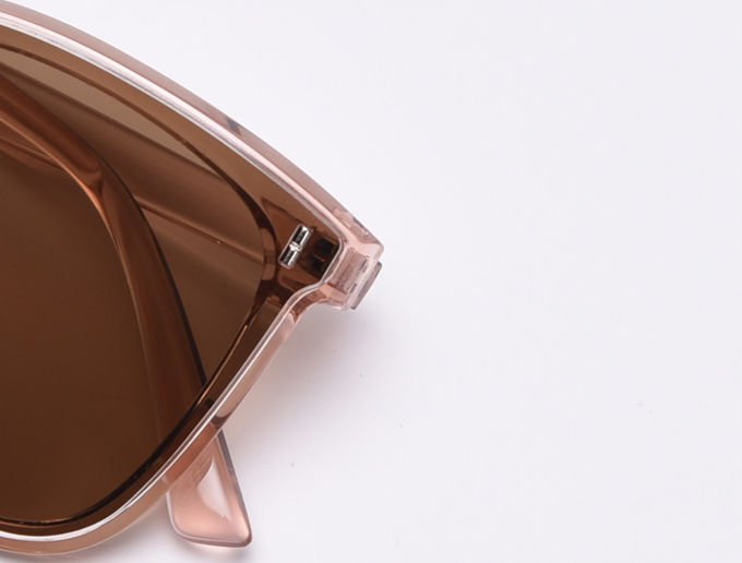Ultralight TR Polarized UV Resistant Frida Square Rimmed Sunglasses 7