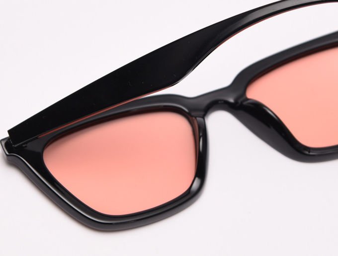 Women Men BSCI TR90 Sunglasses 145MM Polarized Oversized Cat Eye 8