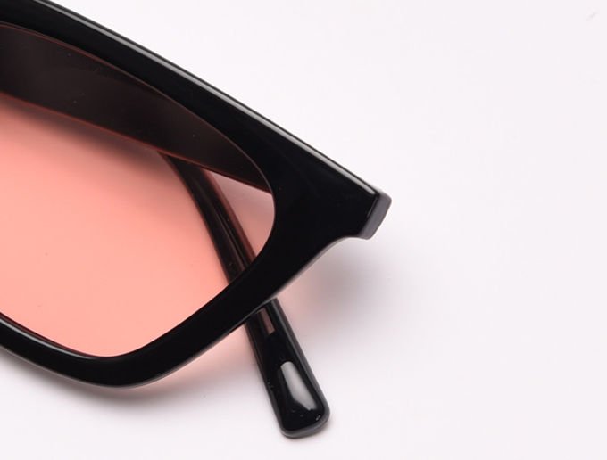 Women Men BSCI TR90 Sunglasses 145MM Polarized Oversized Cat Eye 10