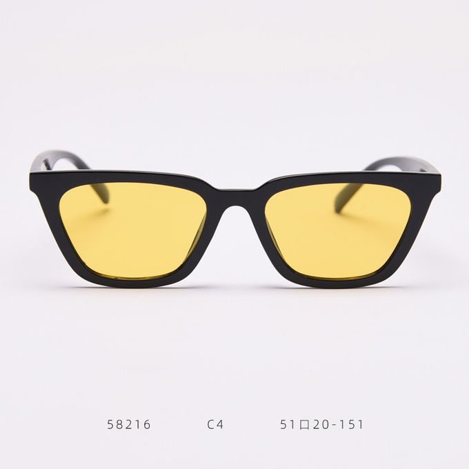 Women Men BSCI TR90 Sunglasses 145MM Polarized Oversized Cat Eye 5