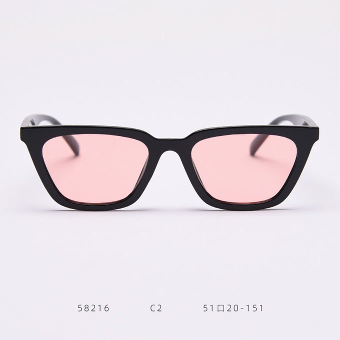 Women Men BSCI TR90 Sunglasses 145MM Polarized Oversized Cat Eye 3