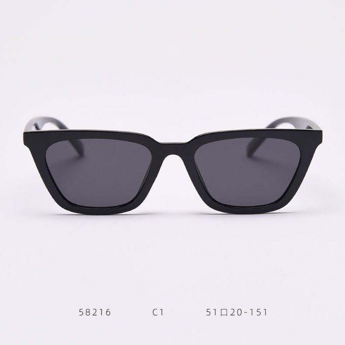 Women Men BSCI TR90 Sunglasses 145MM Polarized Oversized Cat Eye 2