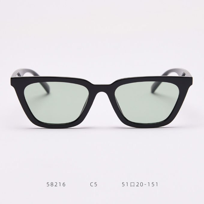 Women Men BSCI TR90 Sunglasses 145MM Polarized Oversized Cat Eye 1