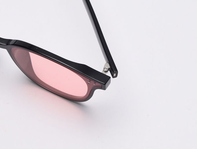 BSCI Round Frame Eyeglasses Colorful Ocean Lens Unisex Trendy Square Sunglasses 8