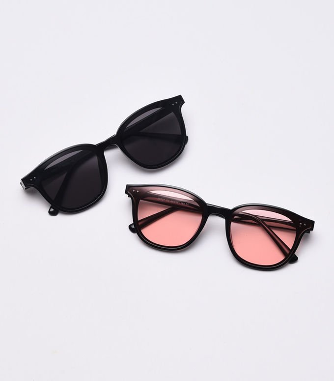 BSCI Round Frame Eyeglasses Colorful Ocean Lens Unisex Trendy Square Sunglasses 0