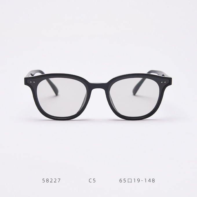 BSCI Round Frame Eyeglasses Colorful Ocean Lens Unisex Trendy Square Sunglasses 4