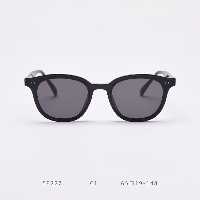 BSCI Round Frame Eyeglasses Colorful Ocean Lens Unisex Trendy Square Sunglasses 5