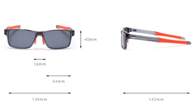 Silicone Nose Pad 139MM TR90 Sunglasses Bicycle Windproof UV400 Sport 9