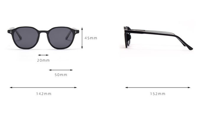 Cool LANG Style Tint Ocean Lens TR90 Sunglasses Rivets Women Men Sunglasses 12