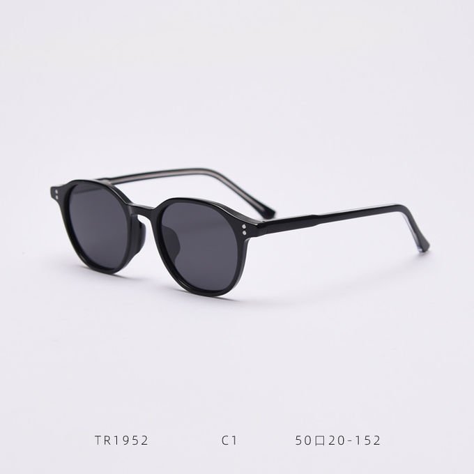Cool LANG Style Tint Ocean Lens TR90 Sunglasses Rivets Women Men Sunglasses 3