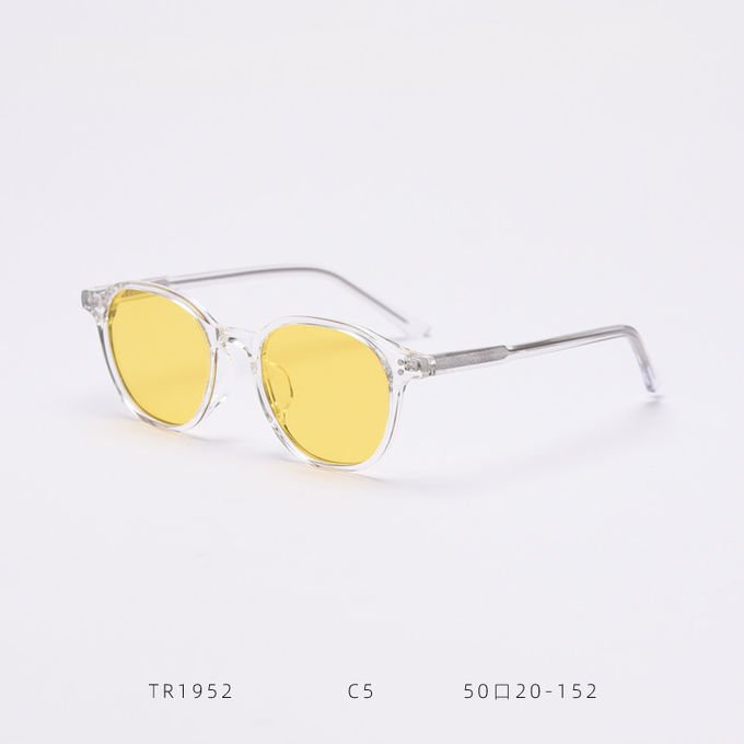 Cool LANG Style Tint Ocean Lens TR90 Sunglasses Rivets Women Men Sunglasses 4