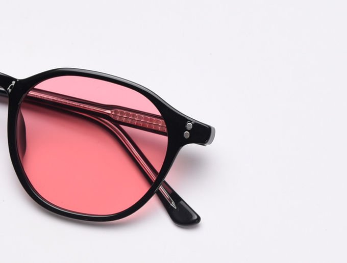 Cool LANG Style Tint Ocean Lens TR90 Sunglasses Rivets Women Men Sunglasses 8