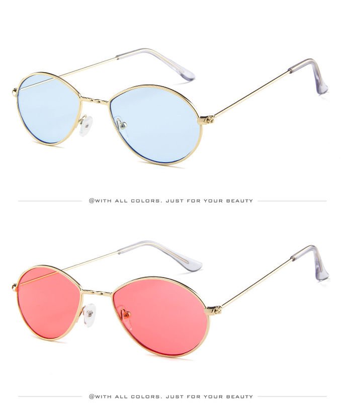 Metal Frame Hot Sale Sunglasses Old Fashioned Classic Star UV400 4