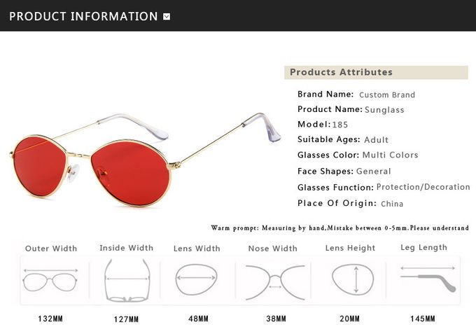 Metal Frame Hot Sale Sunglasses Old Fashioned Classic Star UV400 9