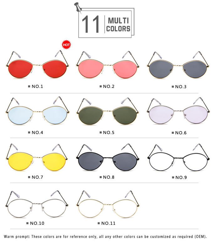 Metal Frame Hot Sale Sunglasses Old Fashioned Classic Star UV400 10