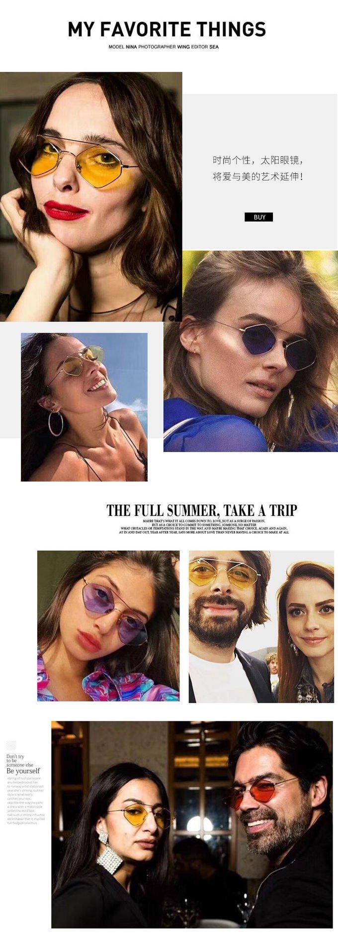 Diamond Women Men Retro Outdoor Metal Frame Sunglasses UV400 0
