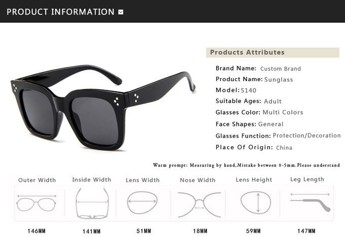 Brand Designer Retro Square Womens Hot Sale Sunglasses 146MM 0