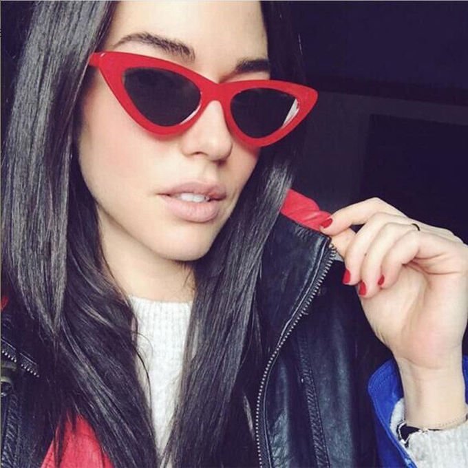 Butterfly Cat Eye Frame Glasses Trendy Street Style Hot Sale Sunglasses 8